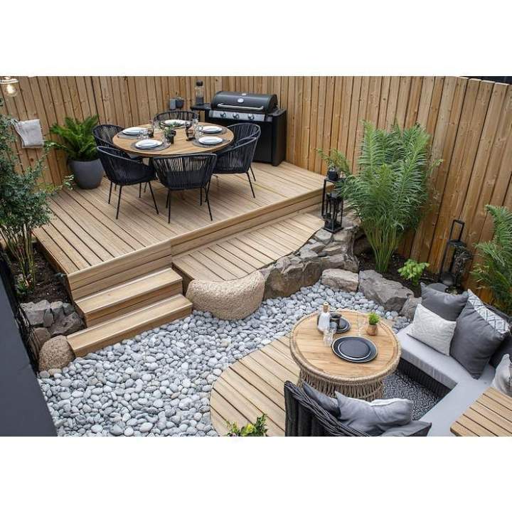 Terrasse sur mesure, Cancon